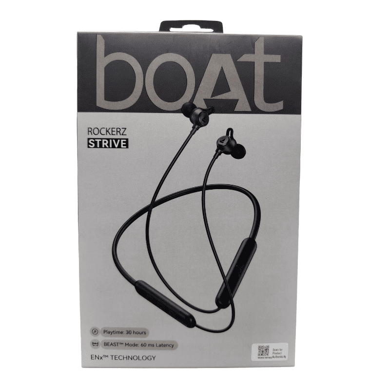 boAt Rockerz Strive Wireless Neckband – Bluetooth Connectivity