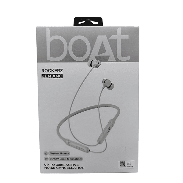 boAt Rockerz ZEN ANC Wireless Neckband – Active Noise Cancellation
