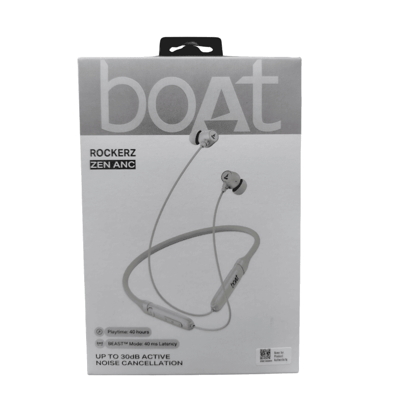 boAt Rockerz ZEN ANC Wireless Neckband – Active Noise Cancellation