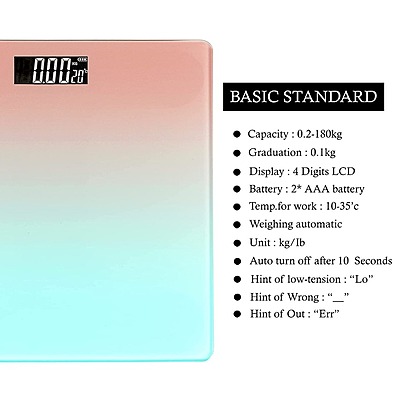 Digital Electronic Weight Scale Thick Tempered Glass & Electronic weight scale. Pack of 1 Digital Electronic Weight Scale Thick Tempered Glass & Electronic weight scale. Pack of 1