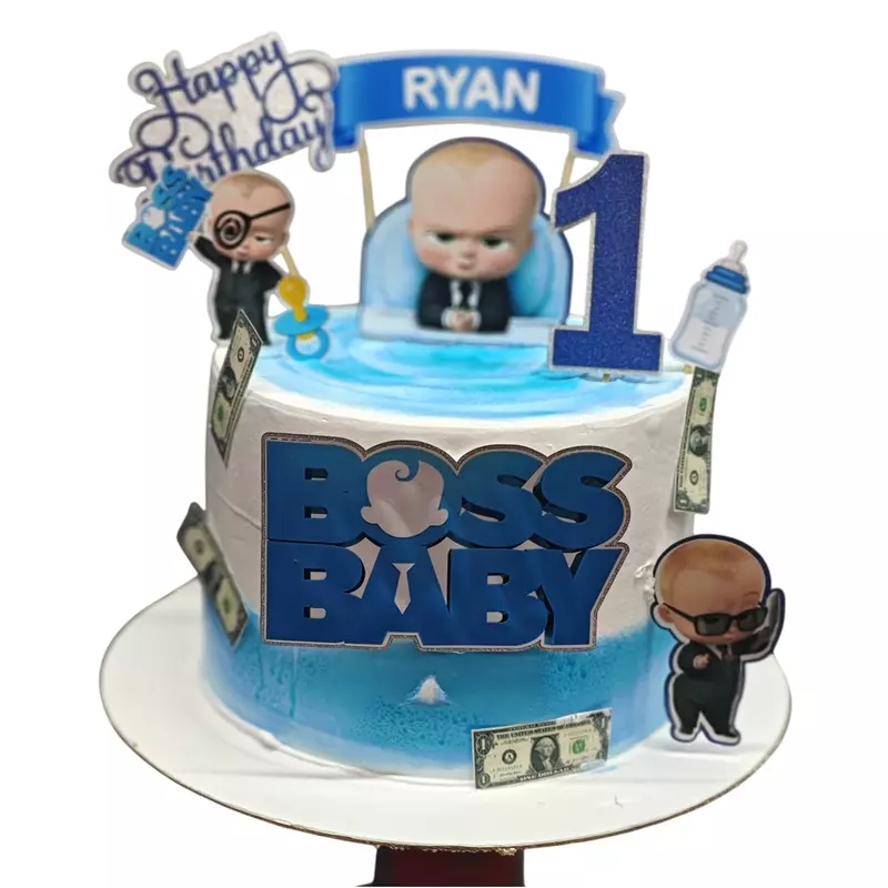 Boss Baby Theme Cake