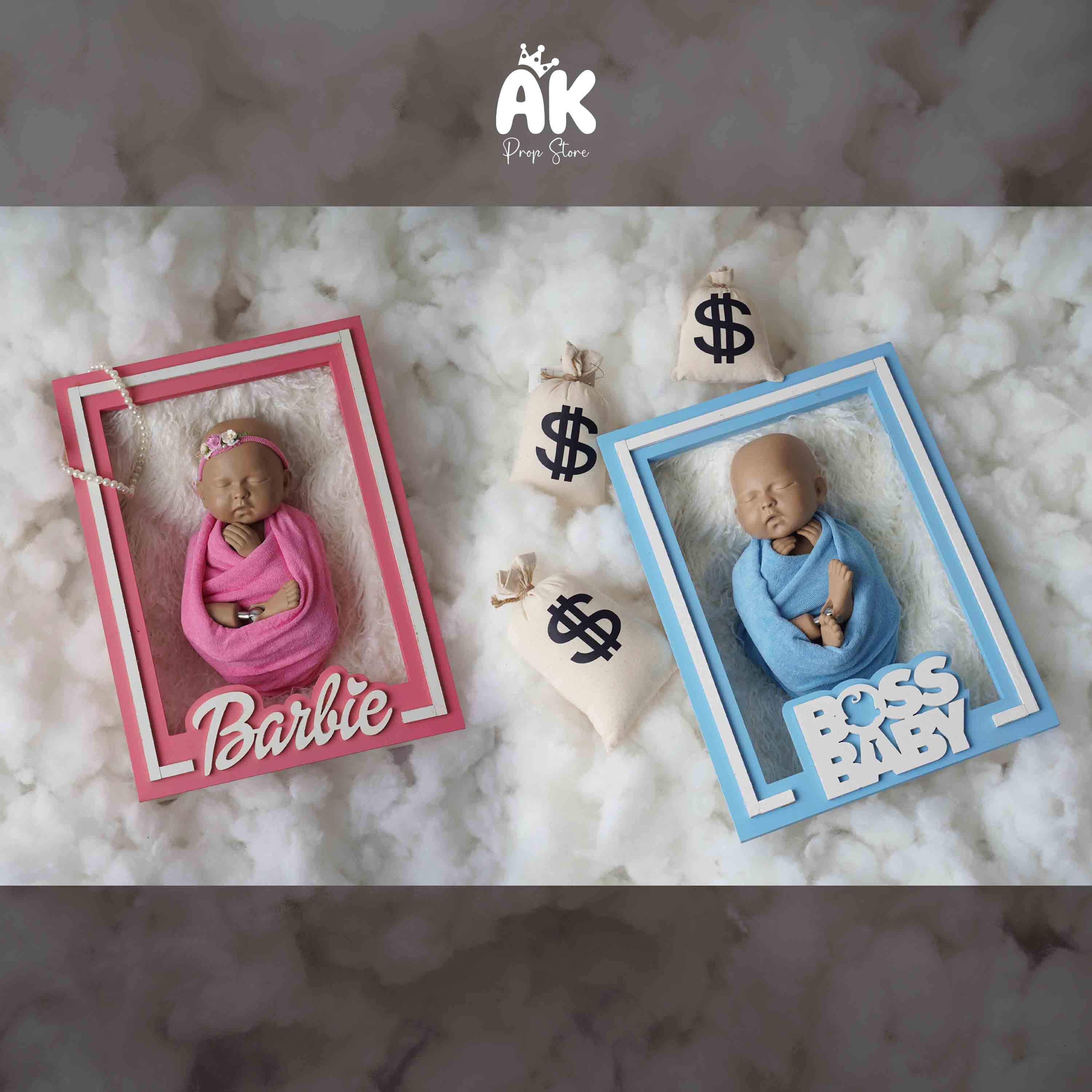 Barbie Boss Baby Theme (2 in 1 ) - New Born