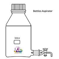 Bottles Aspirator Stopcock with I/C Joint