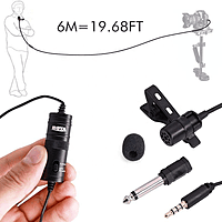 Boya BY-M1 Lavalier Microphone – Omnidirectional Clip Mic for Camera & Phone