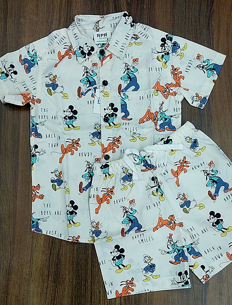Kids Co ord Set- Mickey style