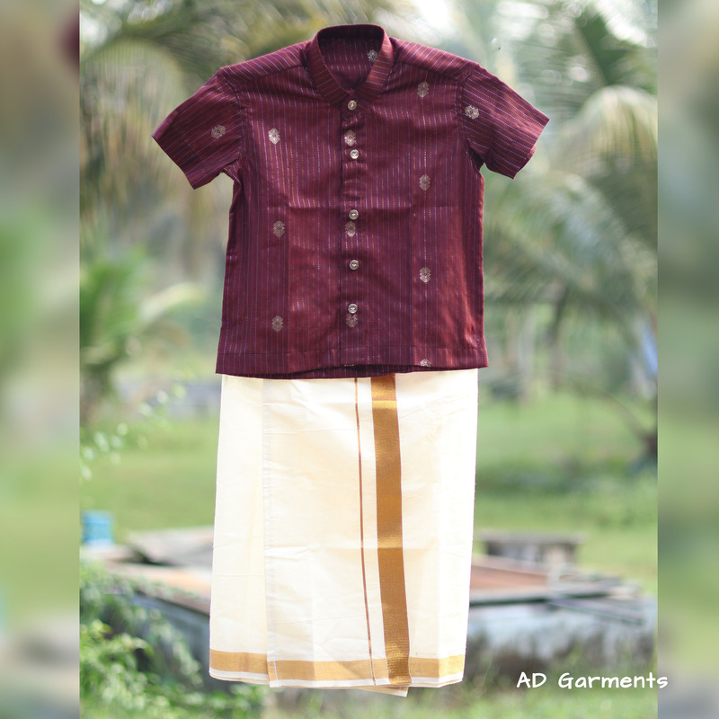 Kids Festival Shirt - Maroon