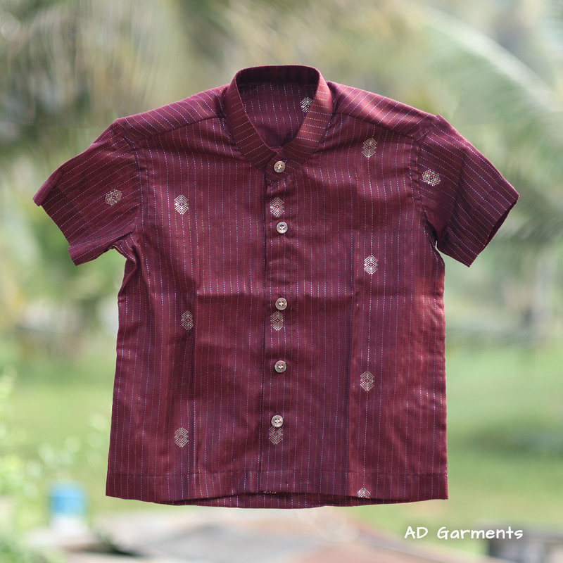 Kids Festival Shirt - Maroon