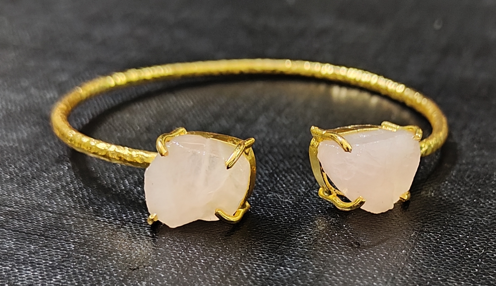 Bracelet - Rose quartz Adjustable