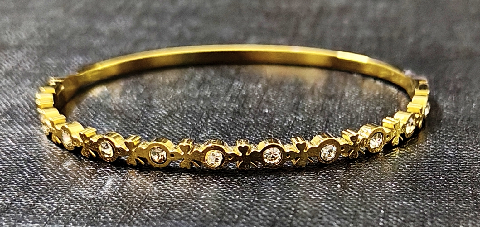 Bracelet - Stainless steel Stone with Star