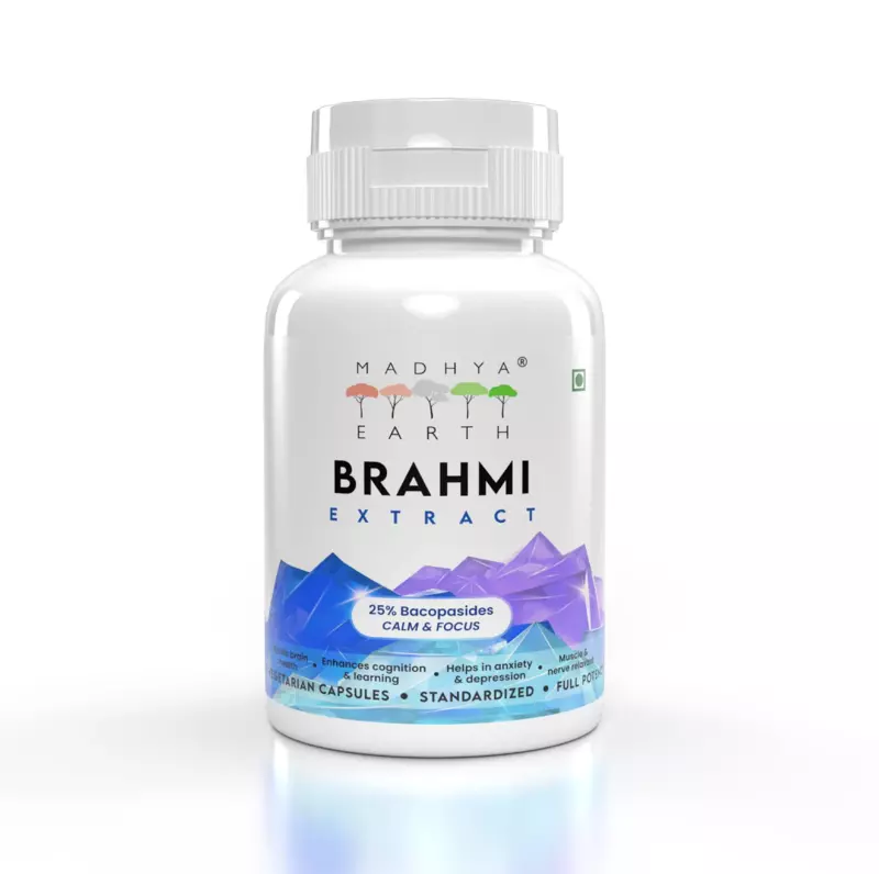 Brahmi Extract Veg Capsules 60 Pcs