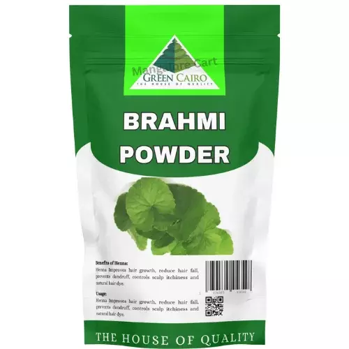 Green Cairo Brahmi Powder – Natural Memory Booster & Brain Health – 100g