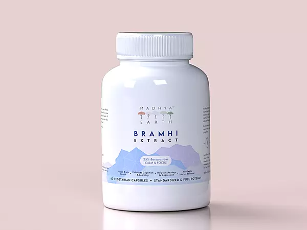 Brahmi Extract Veg Capsules 60 Pcs