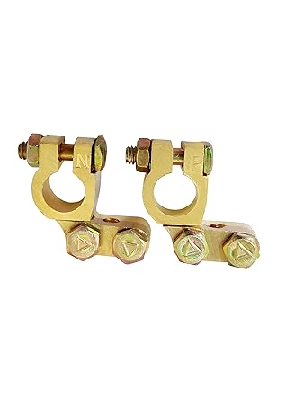 Battery Terminal Medium Brass – 220V 5A | High Conductivity, Corrosion Resistant, Heavy-Duty Connector for Secure Power Transmission Battery Terminal Medium Brass – 220V 5A | High Conductivity, Corrosion Resistant, Heavy-Duty Connector for Secure Power Transmission