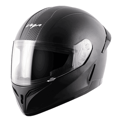 Vega Breeze Texture Finish Helmet with Spoiler