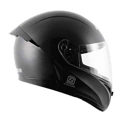 Vega Breeze Texture Finish Helmet with Spoiler