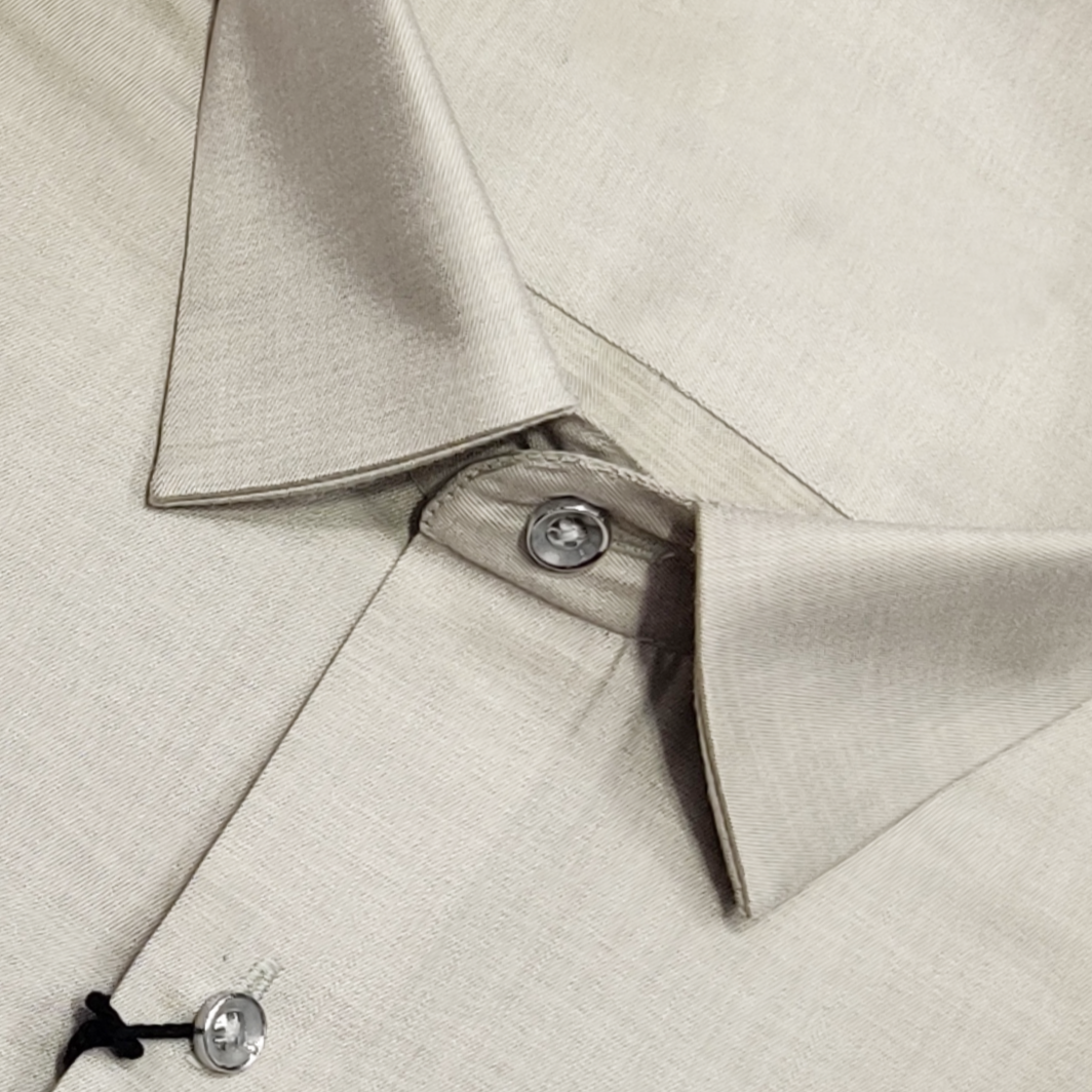 Cotton Blended Plain Shirt