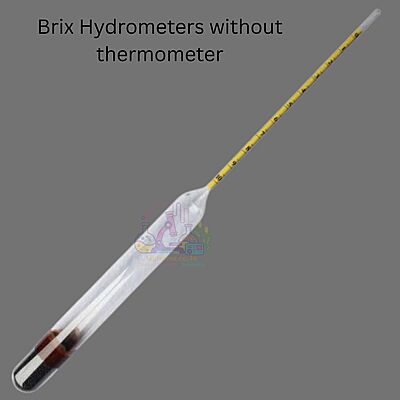 Brix Hydrometers without thermometer