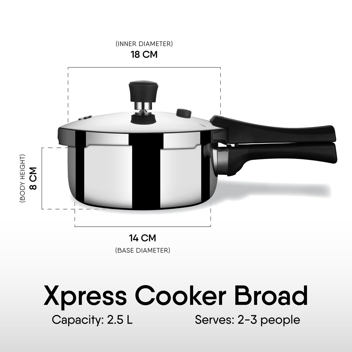 Stahl Xpress Triply Pressure Cooker