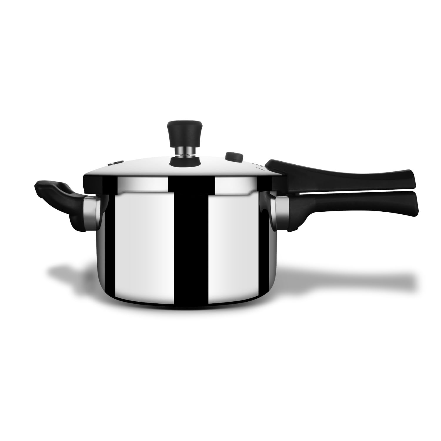 Stahl Xpress Cooker Triply Pressure Cooker Broad, Induction Cooker, Outer Lid pressure cooker