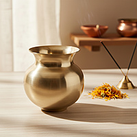 PURE TIN BRONZE LOTA KALASH perfect for rituals and temple use. PURE TIN BRONZE LOTA KALASH perfect for rituals and temple use.