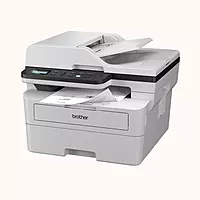 Brother Multifunctional Mono Laser with Duplex Printing, White- DCP-B7640DW
