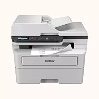 Brother Multifunctional Mono Laser with Duplex Printing, White- DCP-B7640DW