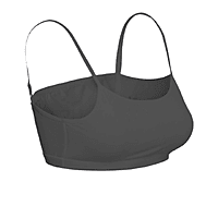 Padded Camisole & Padded Sportsbra Combo for Girls | Flat Padding | Beginners/Teenager Inner for Puberty Cami & Bra | Slip & Bra with Adjustable Straps