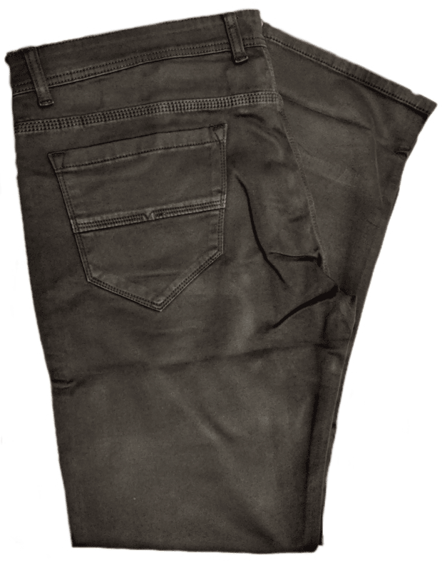 Brown Plain Jeans