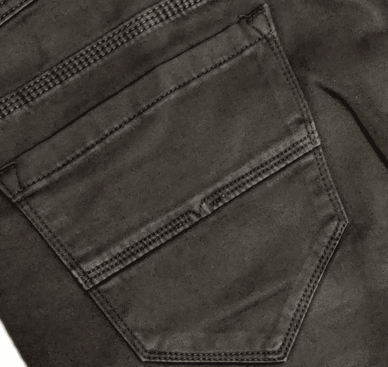 Brown Plain Jeans