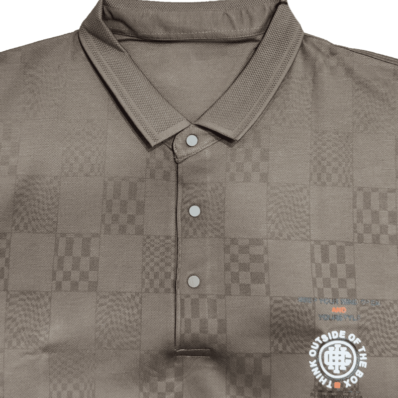 Brown Printed Tshirt