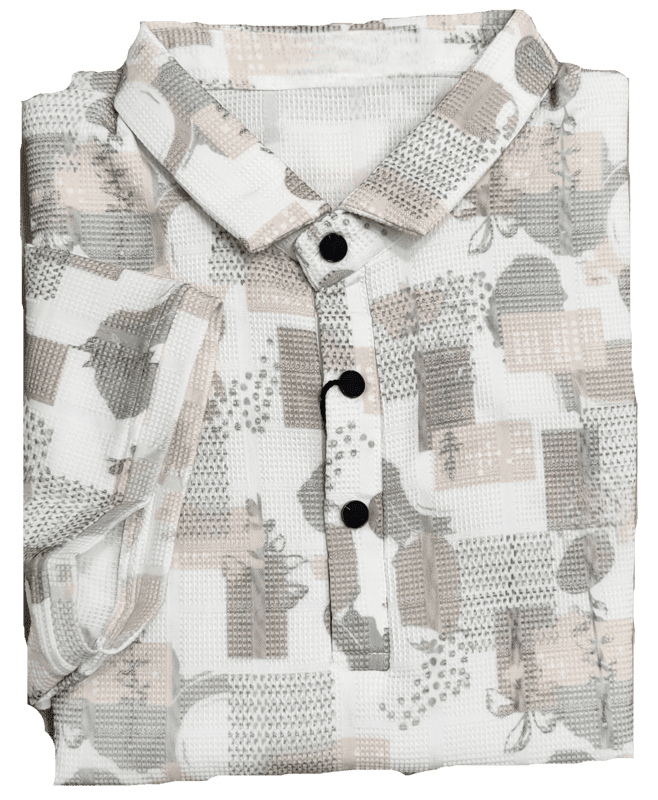 Brown Printed Tshirt