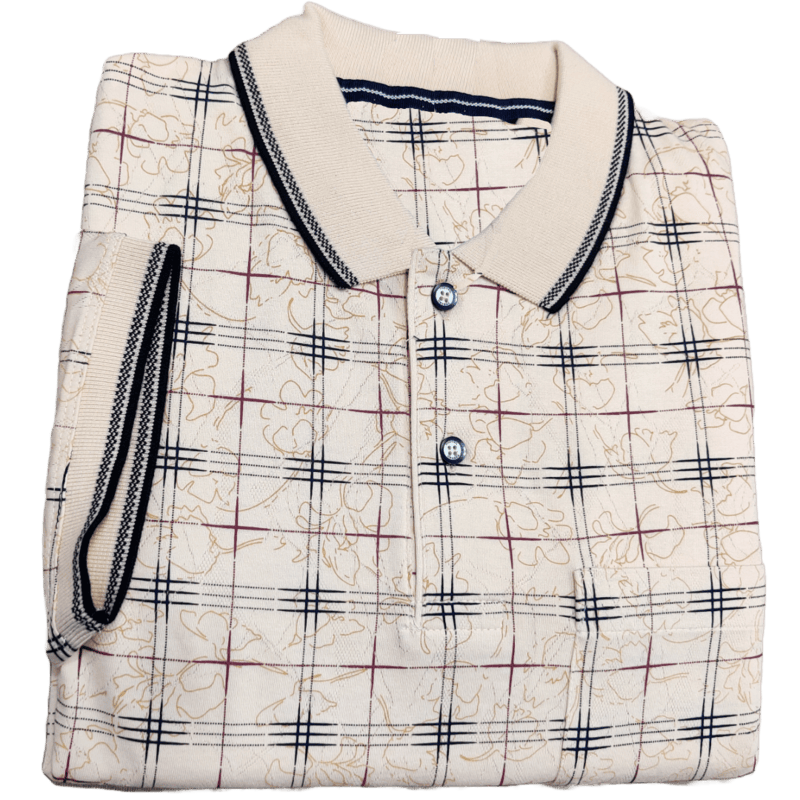 Brown Printed Tshirt