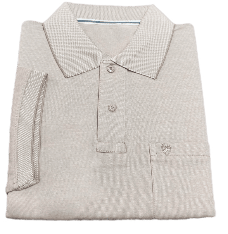 Brown Self Design Tshirt