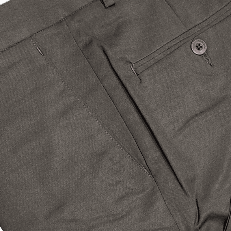 BROWN PLAIN PANT