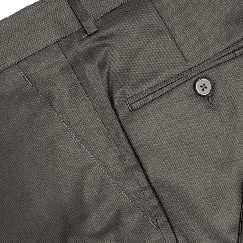BROWN PLAIN PANT