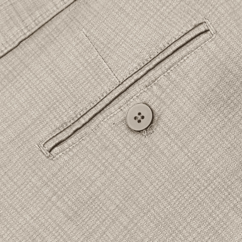 BROWN SELF DESIGN PANT