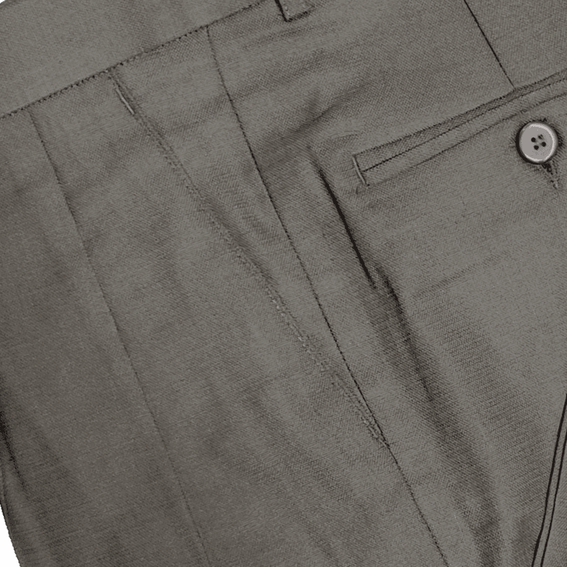 BROWN SELF DESIGN PANT