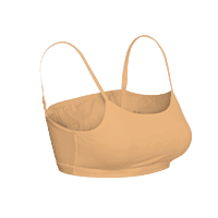 Padded Camisole & Padded Sportsbra Combo for Girls | Flat Padding | Beginners/Teenager Inner for Puberty Cami & Bra | Slip & Bra with Adjustable Straps