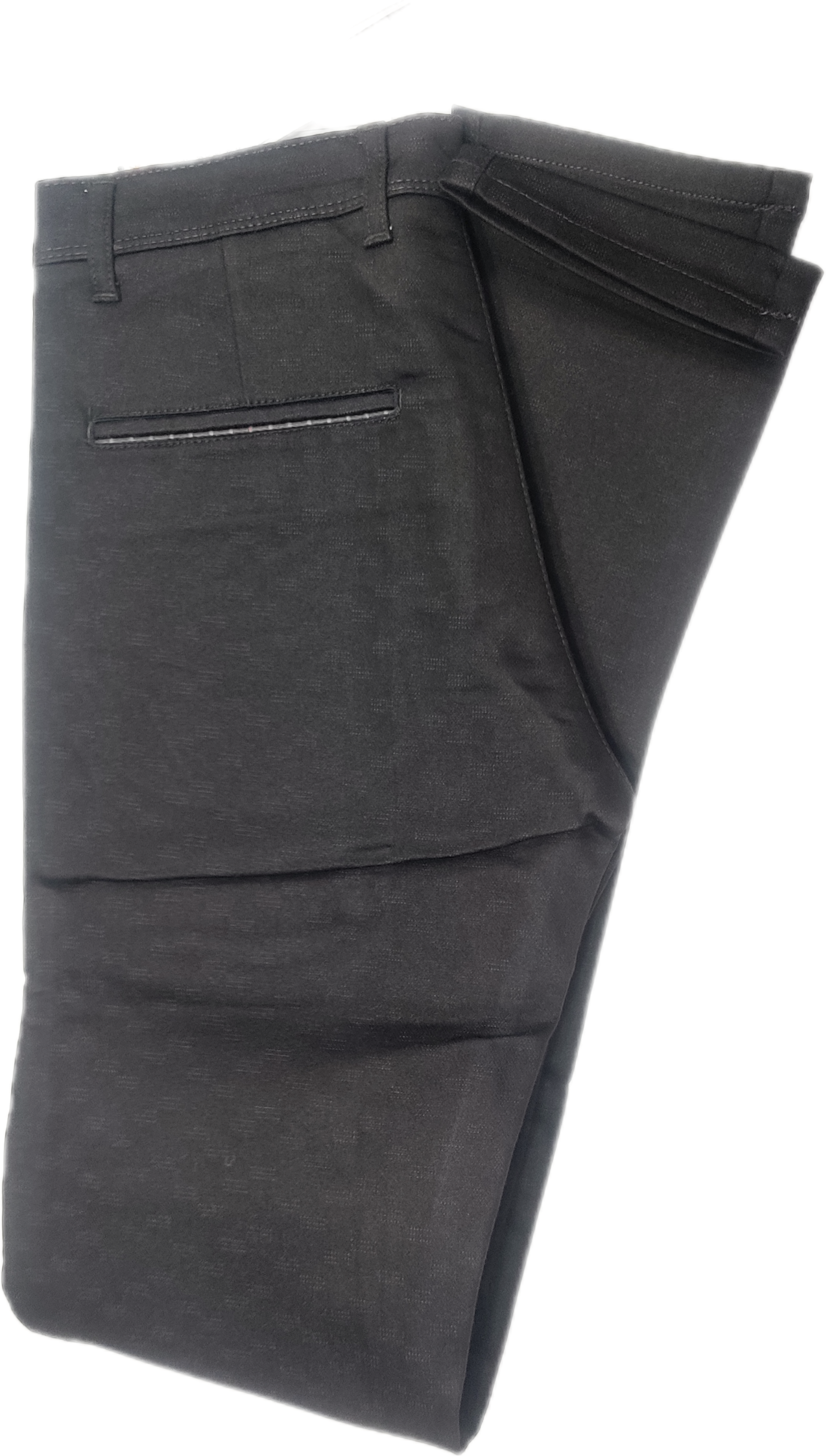 Brown Self Design Pant