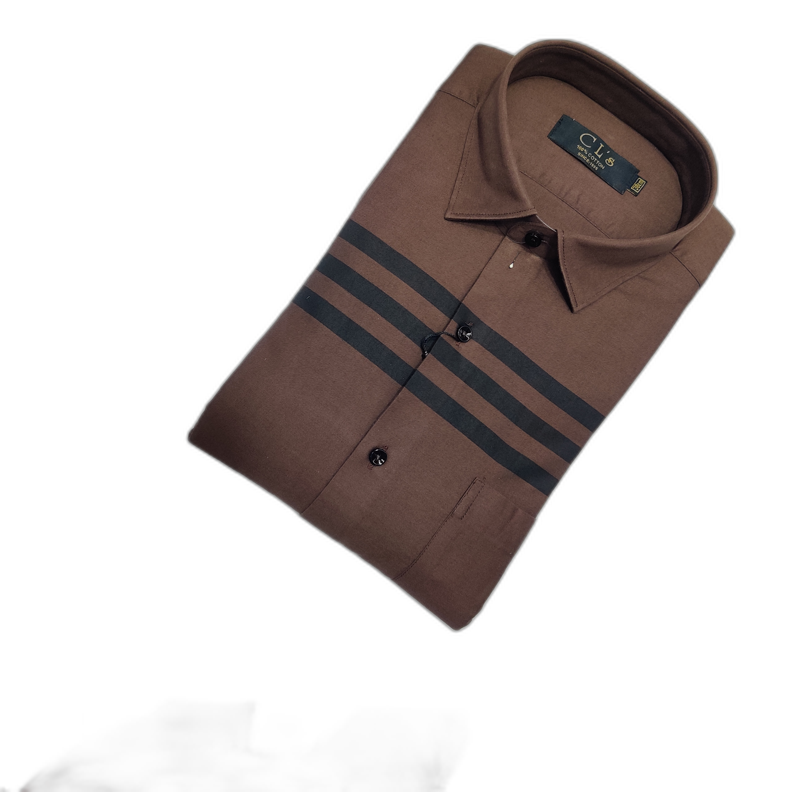 Brown Stripes Shirt