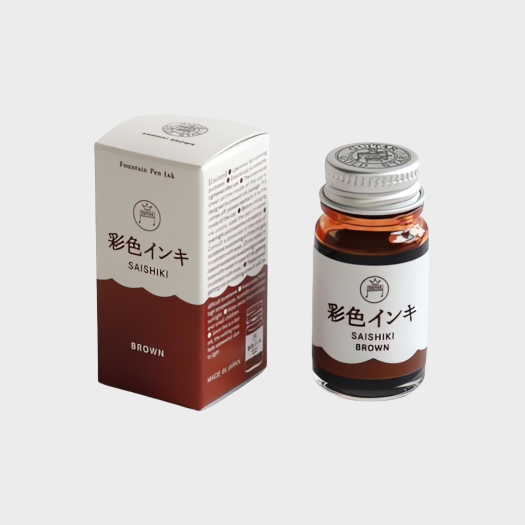 Teranishi Chemical | Ink | 12ml | Guitar | For Fountain Pen | Brown