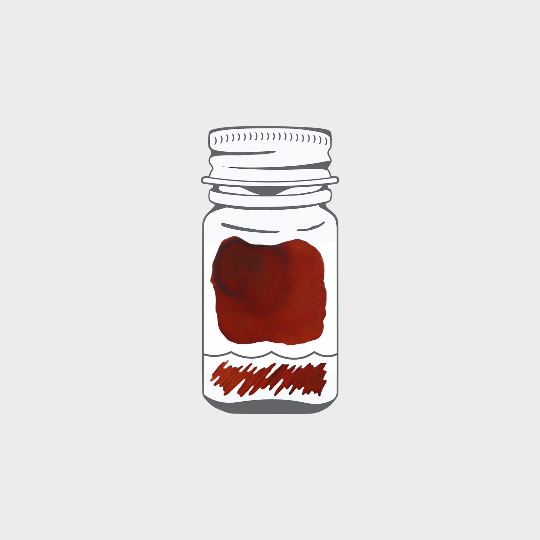 Teranishi Chemical | Ink | 12ml | Guitar | For Fountain Pen | Brown