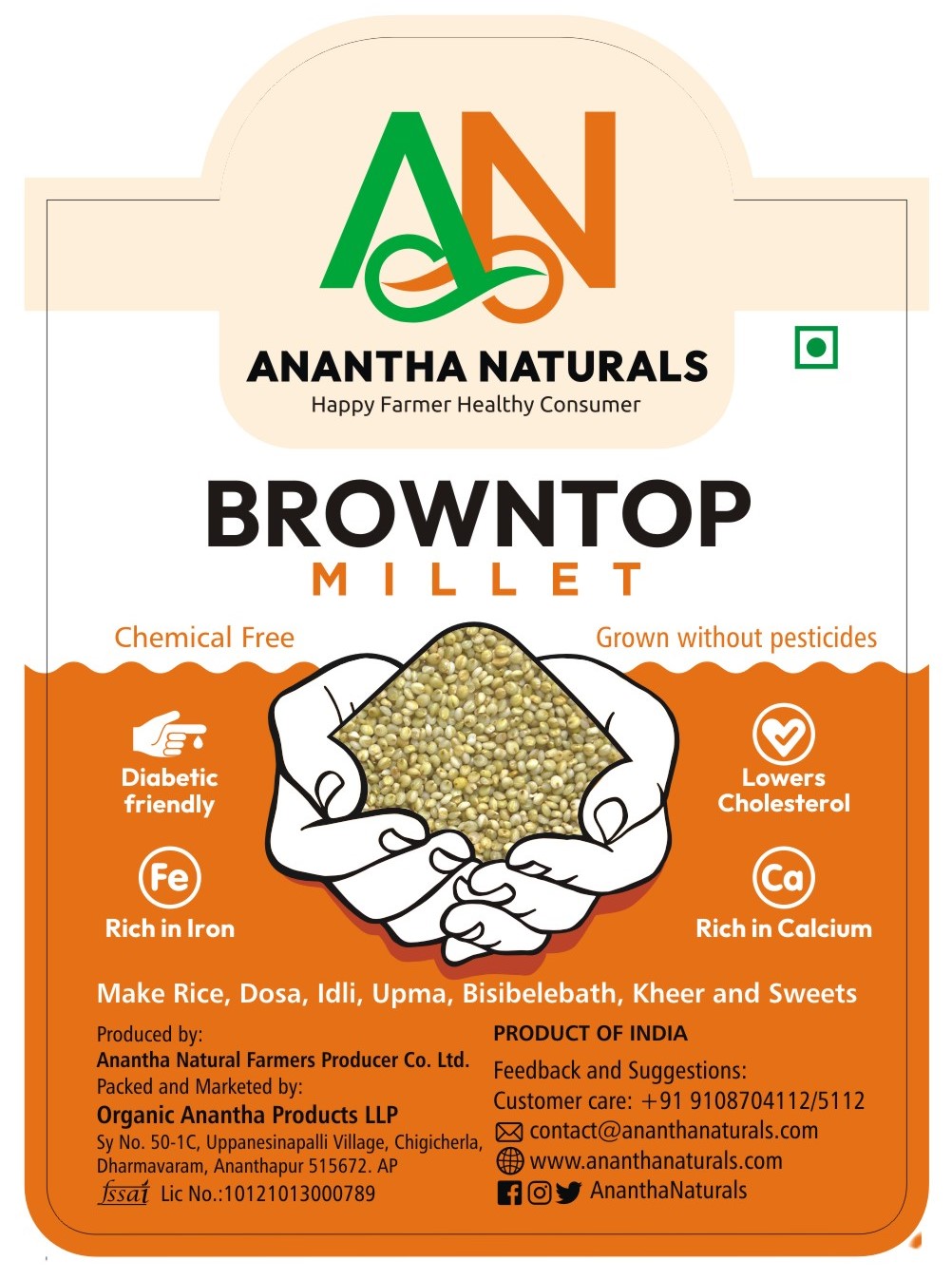 Browntop millet