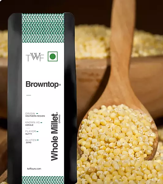 Browntop Whole Millet (Gluten Free) 1 Kg - TWF