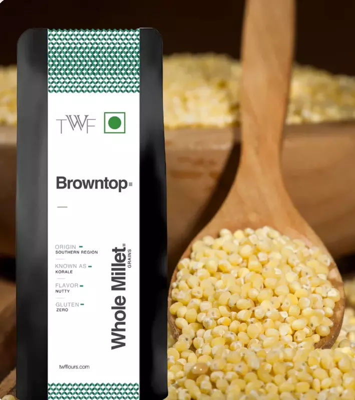 Browntop Whole Millet (Gluten Free) 1 Kg - TWF