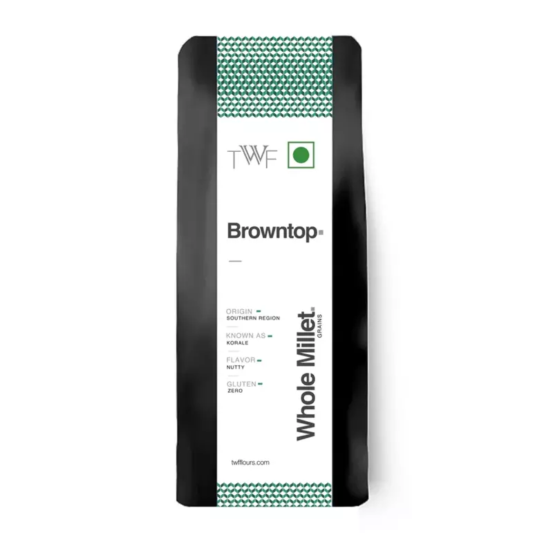 Browntop Whole Millet (Gluten Free) 1 Kg - TWF