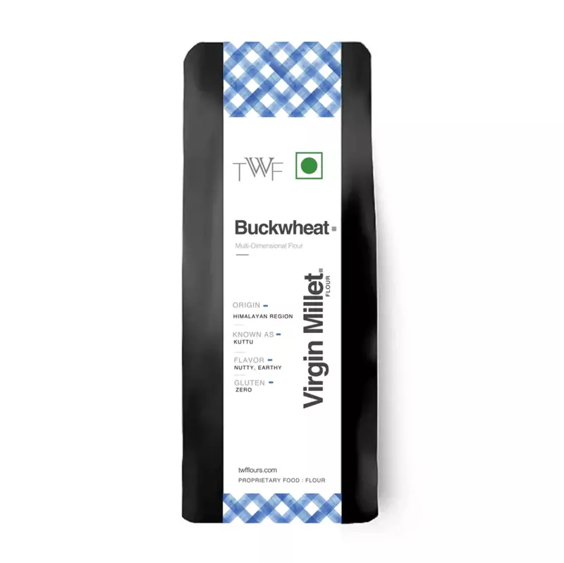 Virgin Buckwheat Flour 1 Kg - TWF