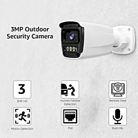 Bullet Camera IP Camera (Outdoor) | Smart Bullet Camera,Motion Detection | Color View | Low Illumination CMOS Image Sensor Bullet Camera IP Camera (Outdoor) | Smart Bullet Camera,Motion Detection | Color View | Low Illumination CMOS Image Sensor