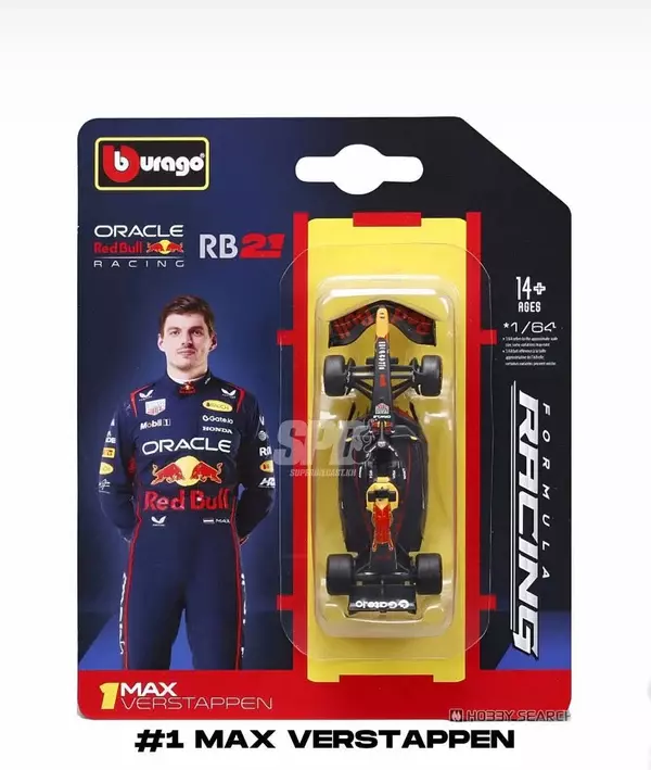 Burago 1:64 F1 1 Max Verstappen Team RB21
