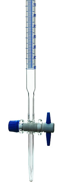 Burette 50ml PTFE Key ISO 385 GC